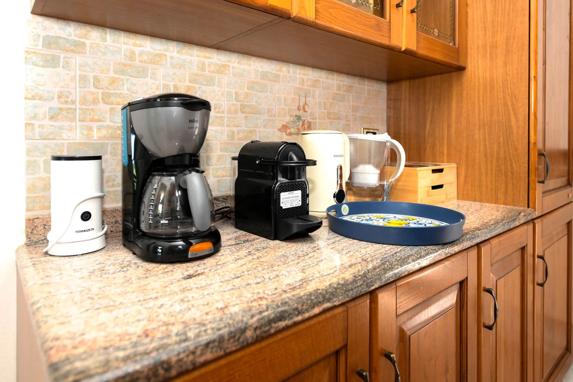 Coin café : cafetière filtre et Nespresso