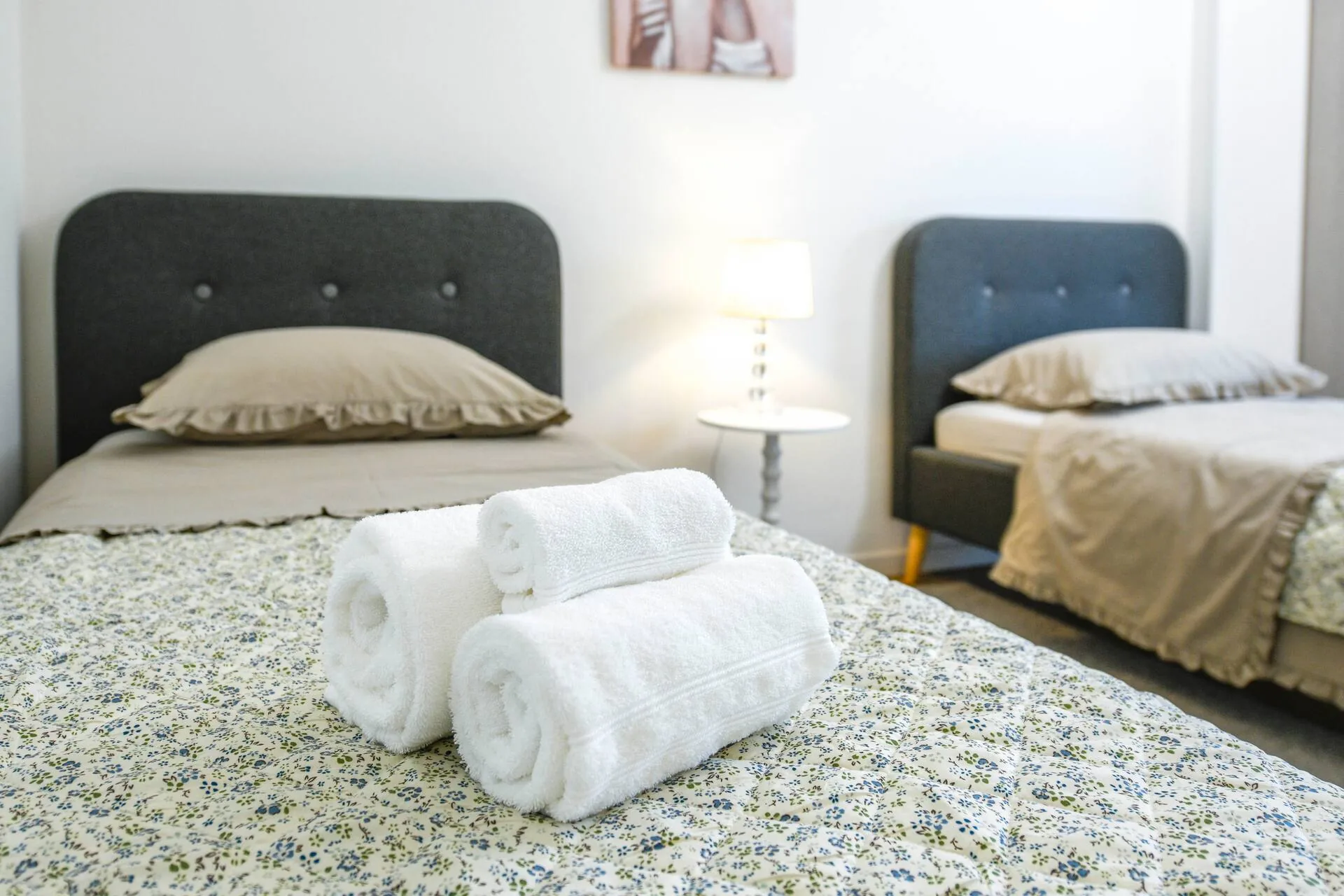 Chambre à deux lits : autre vue